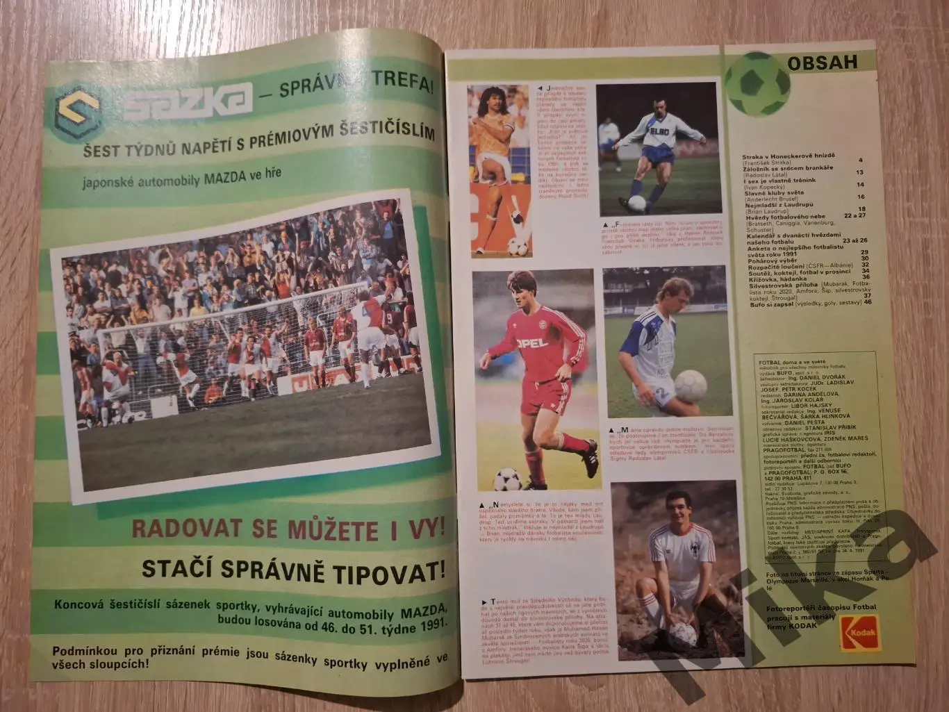 Fotbal sport №9-1991 1