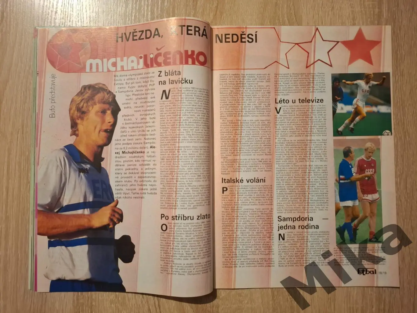 Fotbal sport №3-1991 3