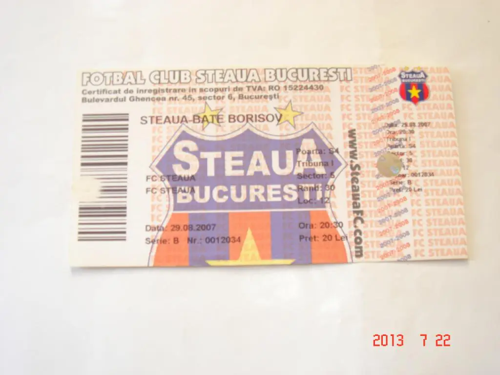 Стяуа- Бате 2010