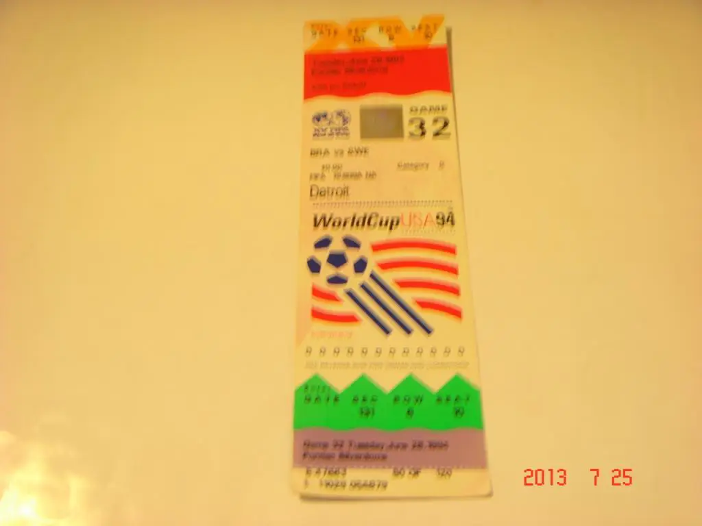 Бразилия-- швеция ,1994