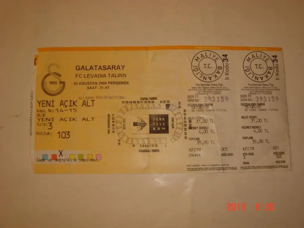 Галатасарай -- Левадия