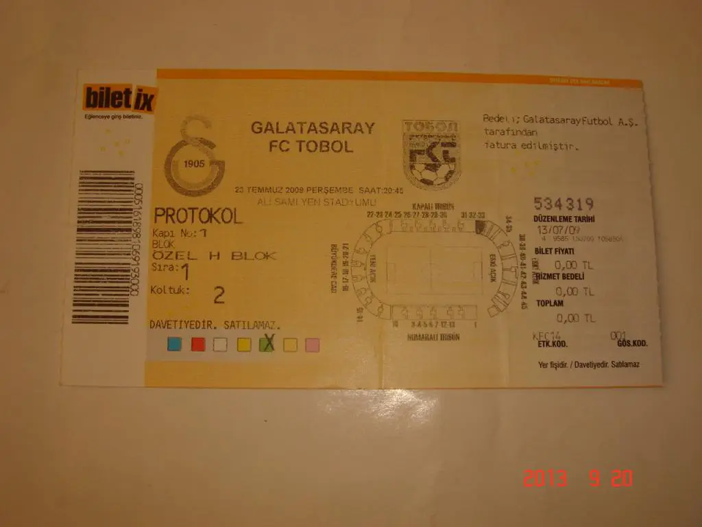 Галатасарай-- Тоболь2004