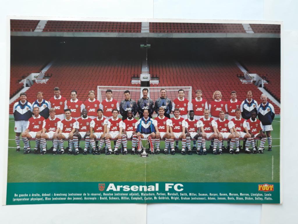 Фк.Арсенал 1994/95.фк.Осер 1994/95