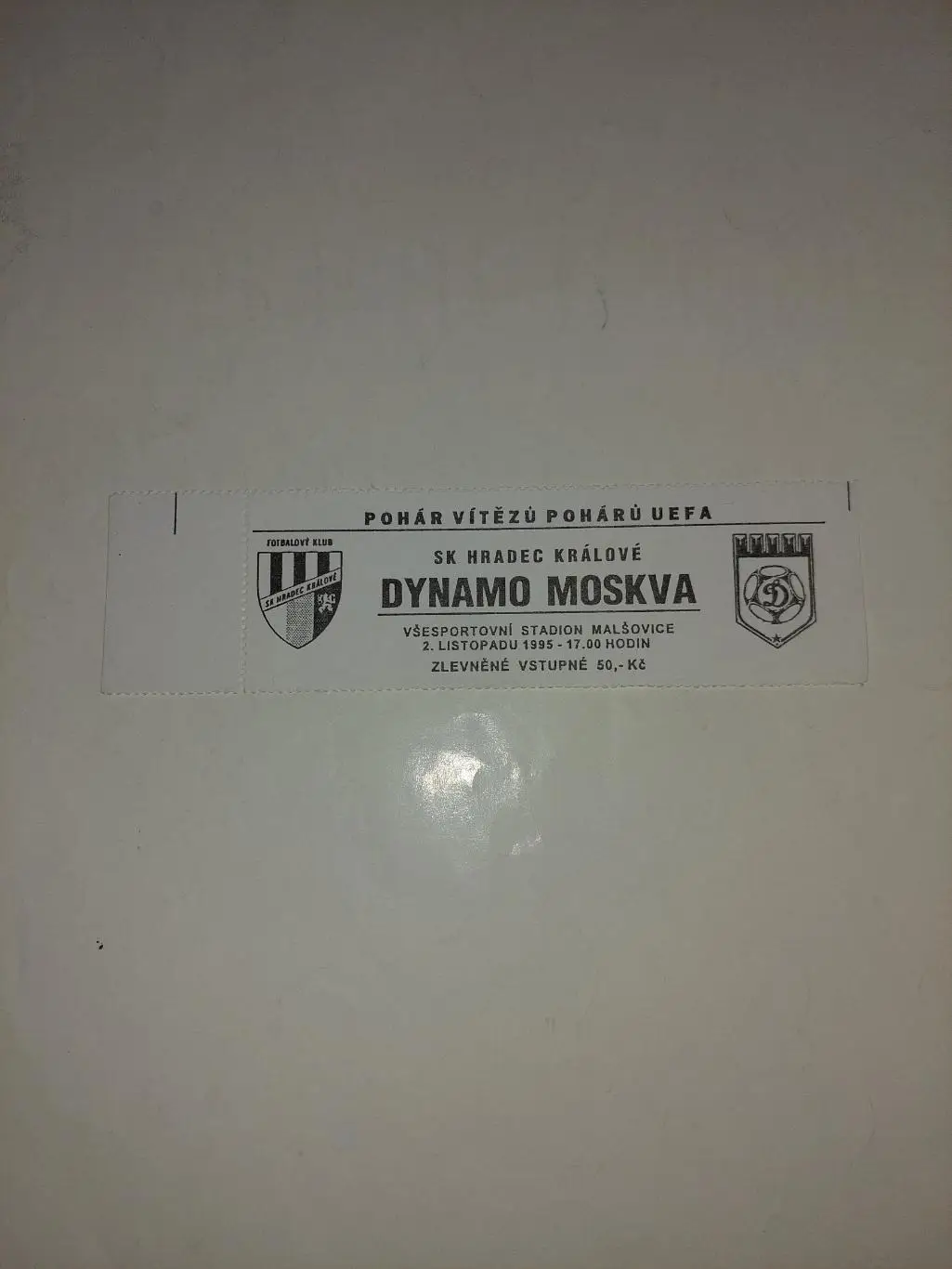 ХРАДЕК -ДИНАМО М. 1995