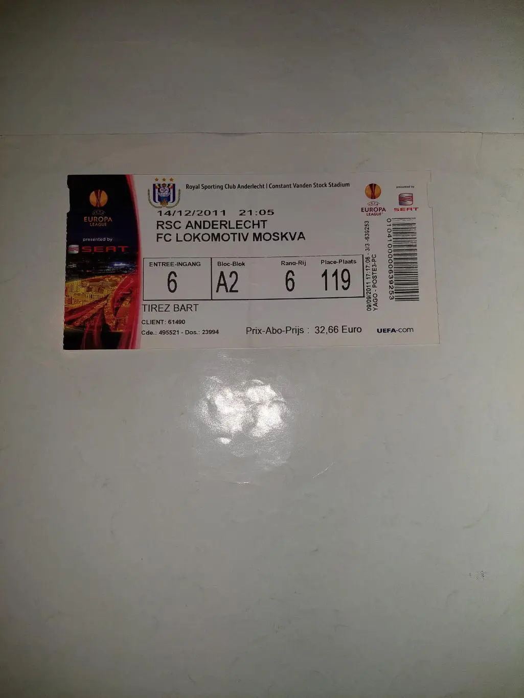 Андерлехт-Локомотив М,2011