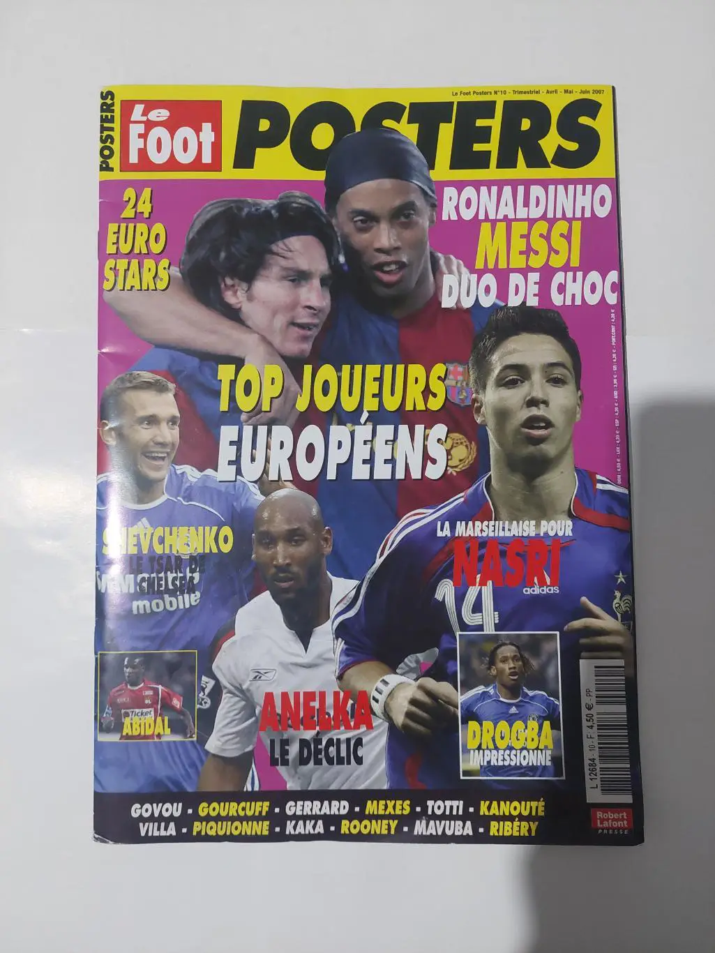 Le FootPosters 24, 24 Афиши звезд мирового футбола