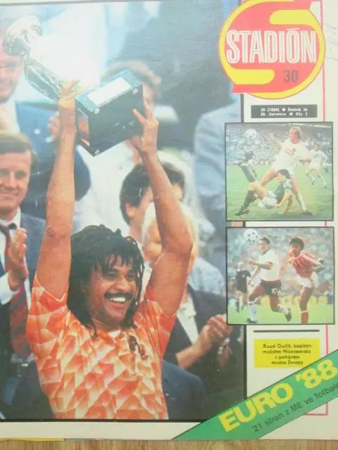 Спец. выпуск журнала Стадион .-1988