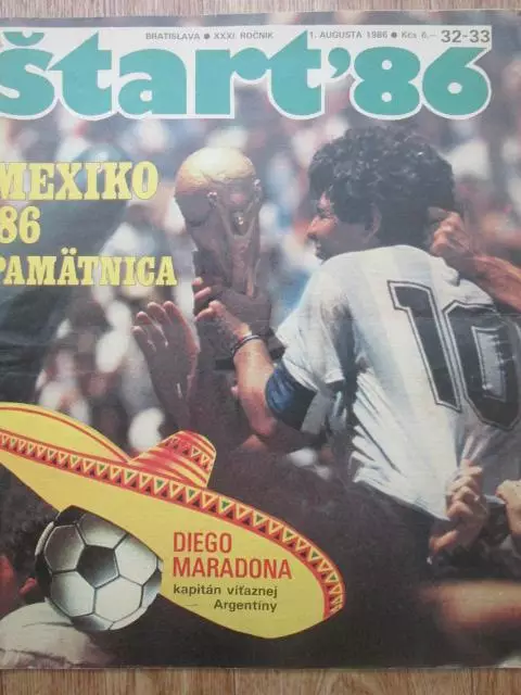 Спец. выпуск журнала Старт Чехословаеия .-1986