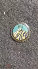 Знак Краснодарская академия МВД Гималаи Манаслу восхождение 2005 год