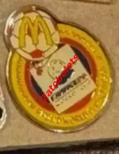 Футбол Чемпионат Мира 1998 Франция McDonald's