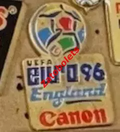 Футбол Чемпионат Европы 1996 Англия Canon
