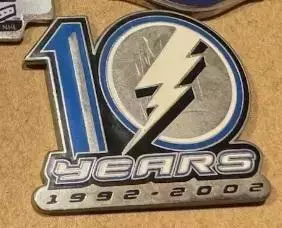 Хоккей НХЛ Тампа Бей Лайтинг 10 лет 1992 - 2002