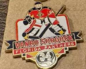 Хоккей НХЛ Джон Ванбисбрук 34 Флорида Пантерз