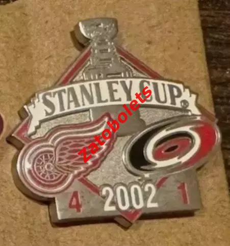 Хоккей НХЛ Детройт Ред Уингз - Каролина 2002 Кубок Стэнли Финал