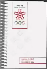 Олимпиада 1988 Олимпийские игры Калгари Канада Медиа гид