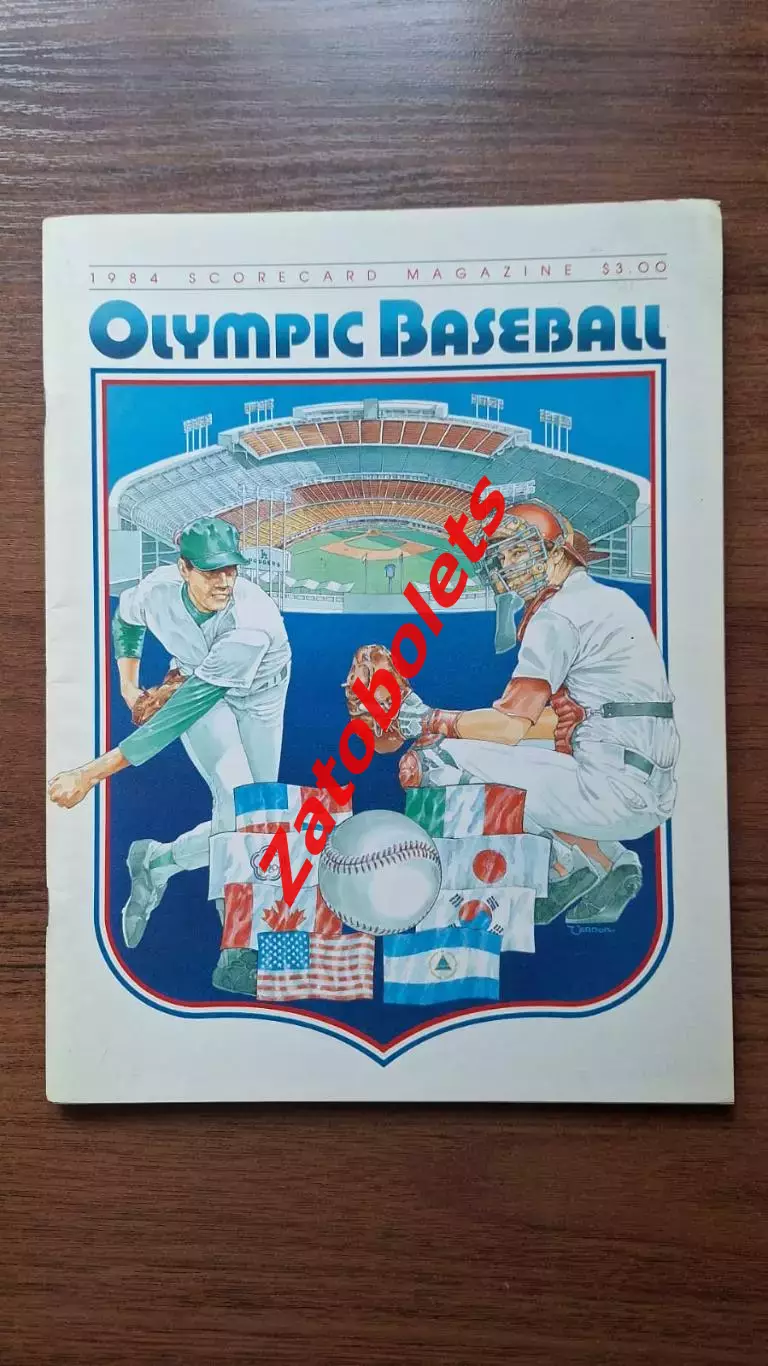 Олимпийские игры Олимпиада 1984 Лос-Анджелес США Бейсбол