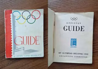 Официальный Гид Олимпийские Игры Олимпиада 1952 Хельсинки Финляндия