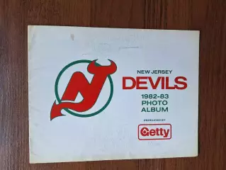 Фотоальбом Нью-Джерс Девилз США 1982-1983 НХЛ
