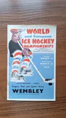 Чемпионат мира и Европы по хоккею 13-22.03.1950 Великобритания Группы