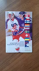 Хоккей Чемпионат Мира США 1996 Молодежные Россия Украина Media Guide сборной США