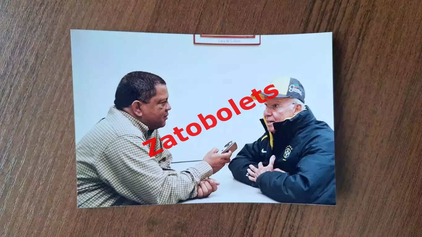 Футбол Марио Загалло тренер сборной Бразилии