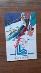 Олимпийские Игры Олимпиада Лейк-Плэсид 1980 США Книга фактов