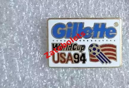 Футбол Чемпионат Мира 1994 США Gillette Жиллет