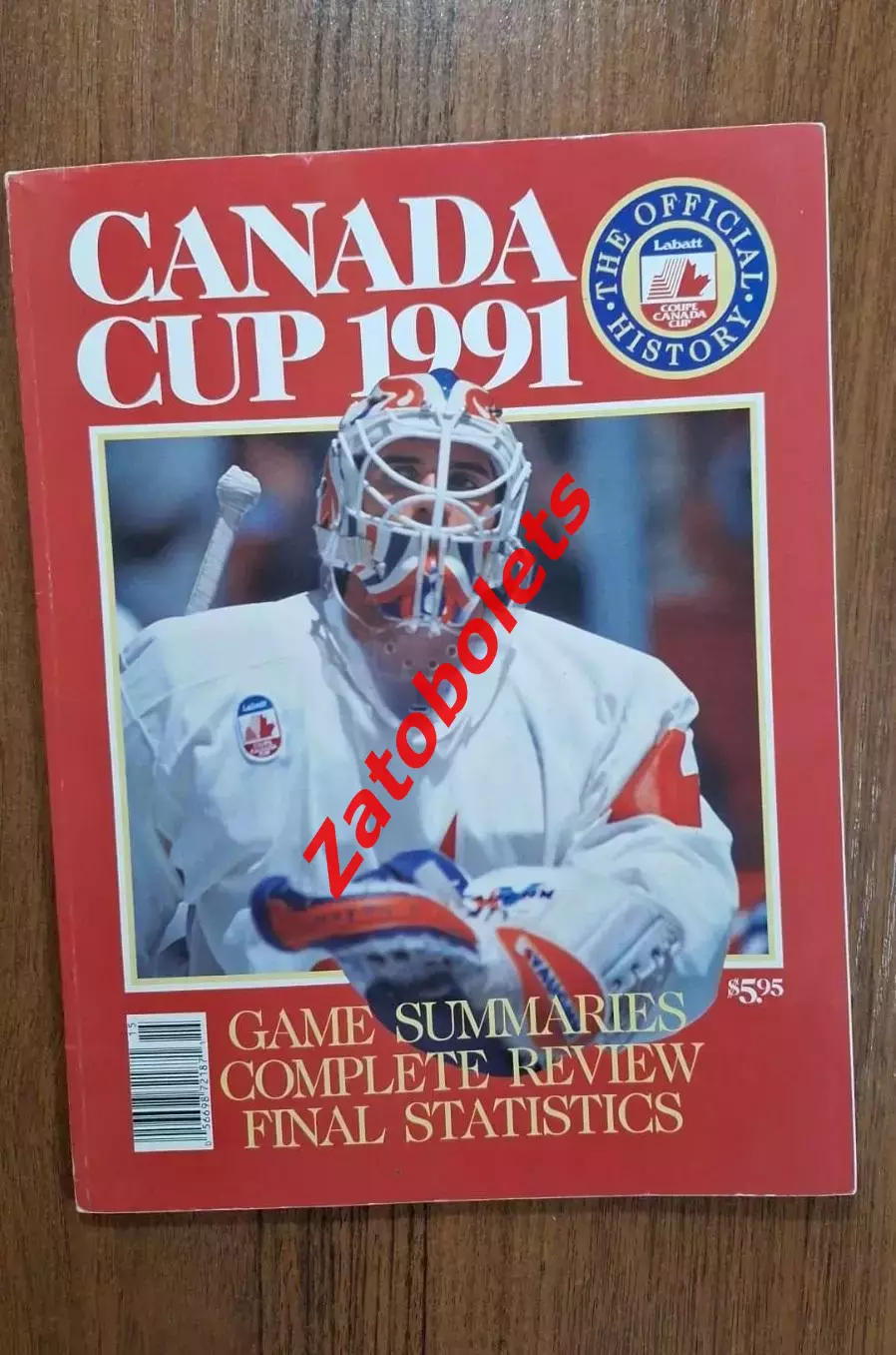 Хоккей Кубок Канады 1991 Итоги