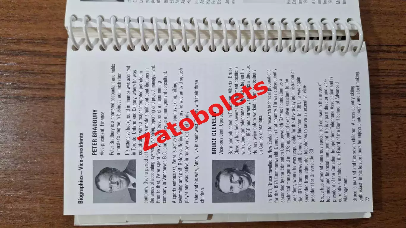 Олимпиада 1988 Олимпийские игры Калгари Канада Медиа гид 5