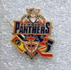 Знак Хоккей НХЛ Флорида Пантерз Логотип Маска