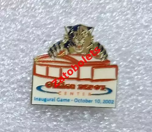 Знак Хоккей НХЛ Флорида Пантерз - Тампа Бей Лайтинг 10.10.2002