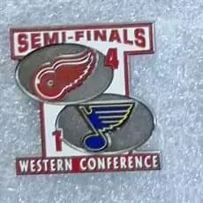 Хоккей НХЛ Детройт Ред Уингз - Сент-Луис 4:1 Полуфинал Западной конференции