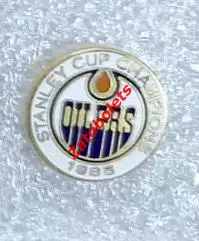 Хоккей НХЛ Эдмонтон Ойлерз Кубок Стэнли Чемпион 1985