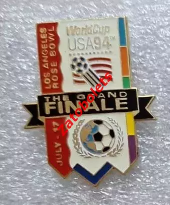 Футбол Чемпионат Мира 1994 США Финал Бразилия - Италия 17.07.94