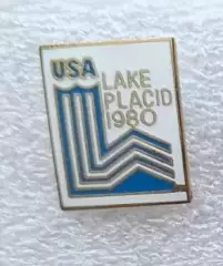 Олимпийские игры Олимпиада зимняя 1980 Лейк-Плэсид США Эмблема