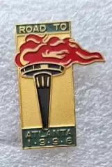 Олимпийские Игры Олимпиада 1996 Атланта США Дорога Факел