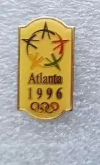 Олимпийские Игры Олимпиада 1996 Атланта США Эмблема