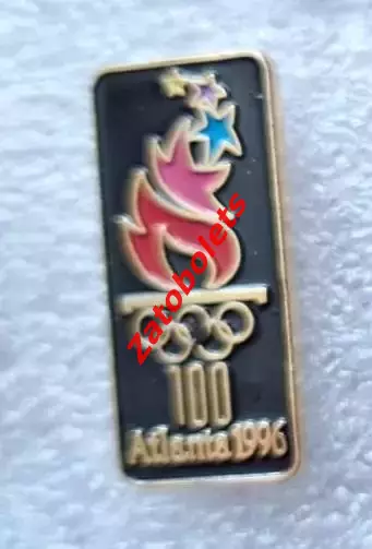 Олимпийские Игры Олимпиада 1996 Атланта США Эмблема