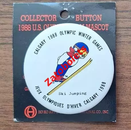 Олимпийские Игры Олимпиада 1988 Калгари Канада Прыжки с трамплина