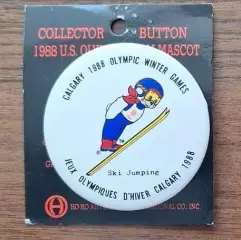 Олимпийские Игры Олимпиада 1988 Калгари Канада Прыжки с трамплина