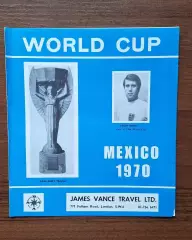 Буклет Чемпионат Мира 1970 Мексика Сборная СССР