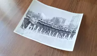 Фото Хоккей с мячом Сборная СССР 1963 Дураков Измоденов Атаманычев