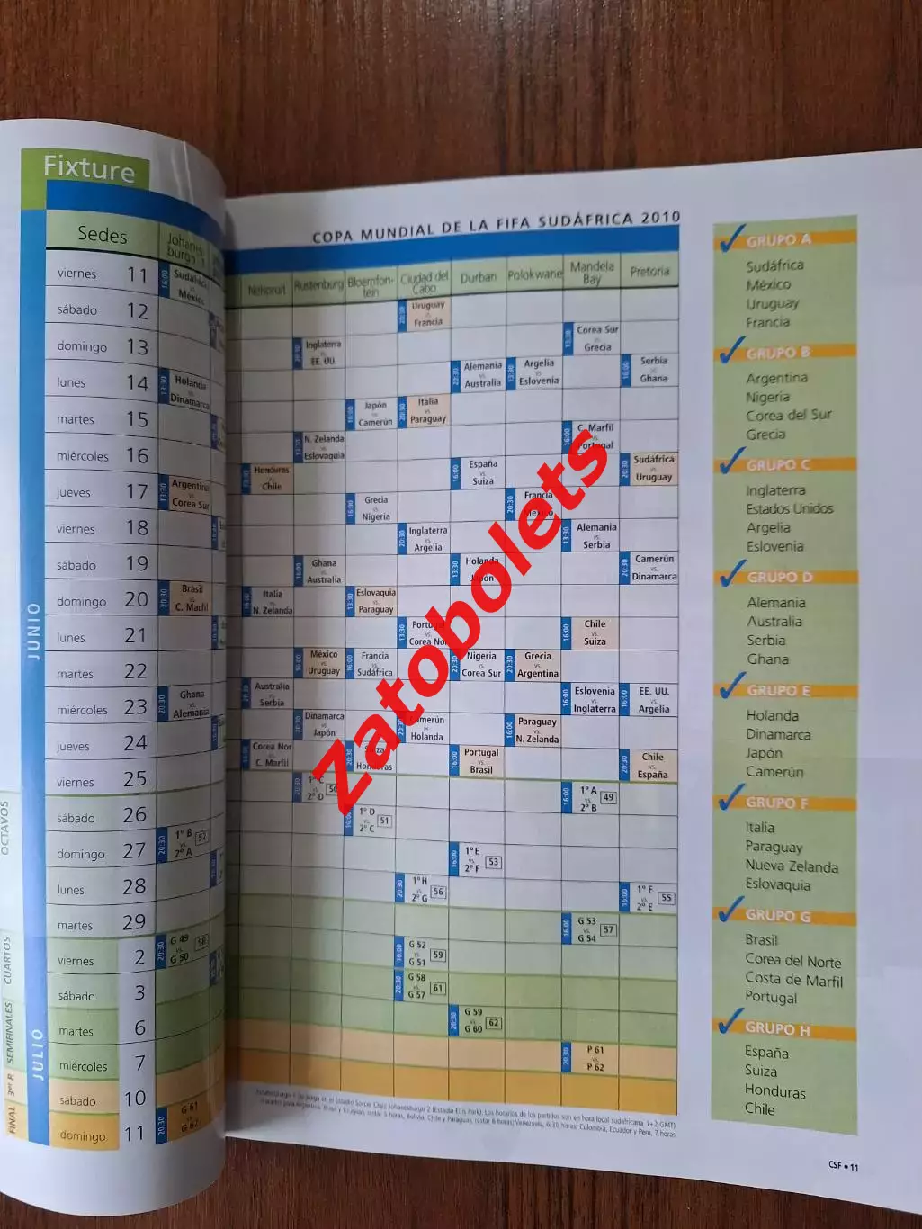 Чемпионат Мира 2010 ЮАР Выпуск CONMEBOL КОНМЕБОЛ Южная Америка 5