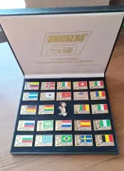 Футбол Чемпионат Мира 1994 США Набор знаков Участники Сникерс Snickers