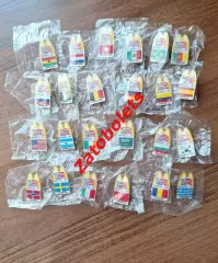Футбол Чемпионат Мира 1994 США Набор знаков Участники McDonald's Макдональдс