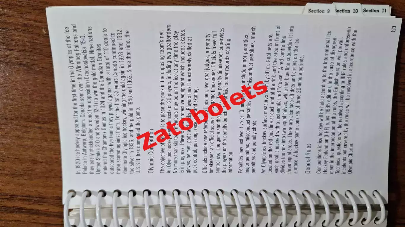 Олимпиада 1988 Олимпийские игры Калгари Канада Медиа гид 7