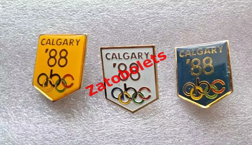 Олимпийские Игры Олимпиада 1988 Калгари Канада abc 3 вид