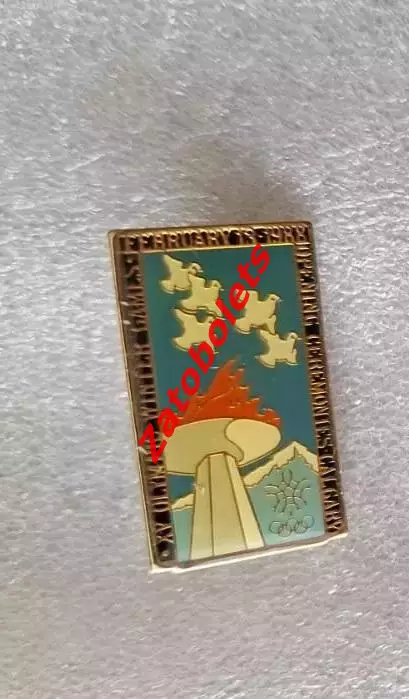 Олимпийские Игры Олимпиада 1988 Калгари Церемония открытия Факел