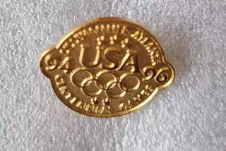 Знак Олимпийские Игры Олимпиада 1996 Атланта США