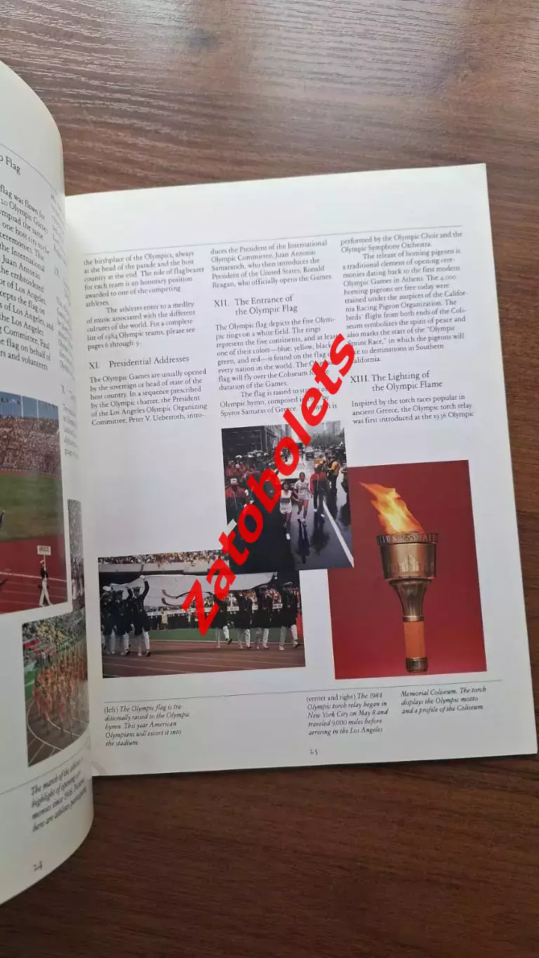 Олимпийские игры Олимпиада 1984 Лос-Анджелес США Церемония открытия 3